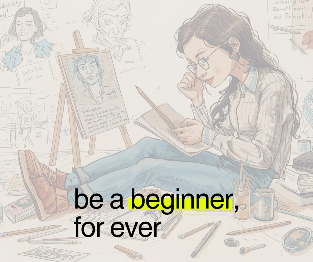 Be a beginner square cover Be a beginner