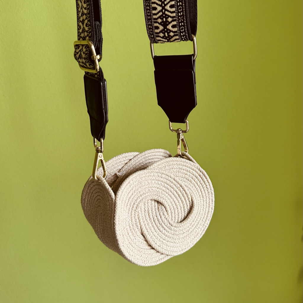 Off-white 2-ring gold chain shoulder bag Shoulder bag