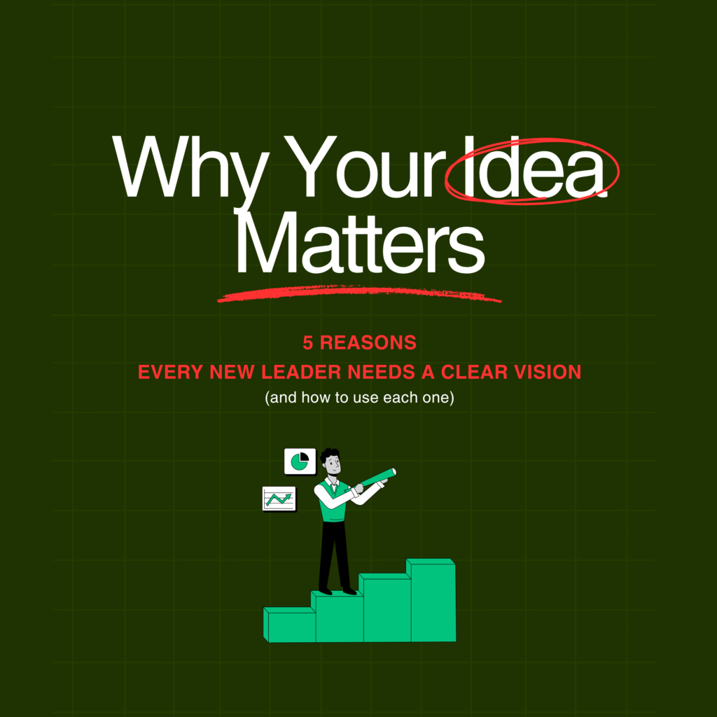 Why your idea matters Why your idea matters